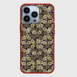 Чехол для iPhone 13 Pro Классические узоры, цвет: 3D-красный