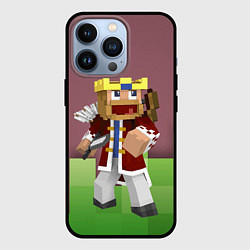 Чехол iPhone 13 Pro Minecraft Hero Video game