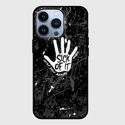 Чехол для iPhone 13 Pro Skillet - Sick of it, цвет: 3D-черный