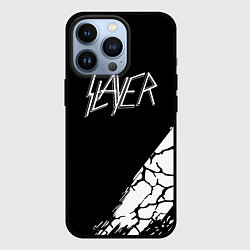 Чехол для iPhone 13 Pro Slayer Трещины, цвет: 3D-черный