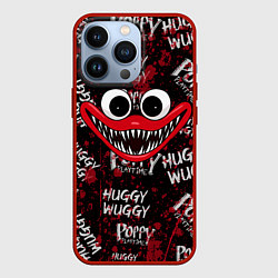 Чехол iPhone 13 Pro КРОВАВЫЙ ХАГГИ ВАГГИ - BLOODY HUGGY WUGGY