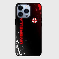 Чехол для iPhone 13 Pro Resident evil амбрелла, цвет: 3D-черный