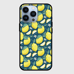 Чехол iPhone 13 Pro Cute lemon pattern