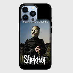 Чехол для iPhone 13 Pro SLIPKNOT - All Hope Is Gone Iowa 2008, цвет: 3D-черный