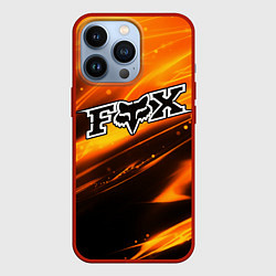 Чехол для iPhone 13 Pro FOX RACING - ФОКС СИЯНИЕ, цвет: 3D-красный