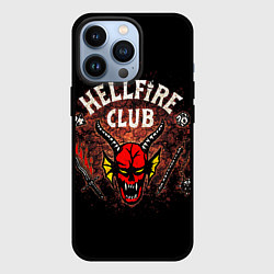 Чехол для iPhone 13 Pro Hellfire club, цвет: 3D-черный