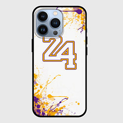 Чехол iPhone 13 Pro Коби Брайант Lakers 24