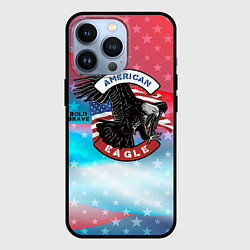 Чехол iPhone 13 Pro Американский орел USA