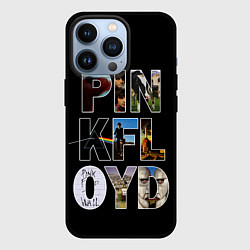 Чехол для iPhone 13 Pro PINK FLOYD АЛЬБОМЫ, цвет: 3D-черный