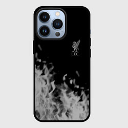 Чехол для iPhone 13 Pro Liverpool Серое пламя, цвет: 3D-черный