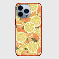 Чехол iPhone 13 Pro Летние Апельсины