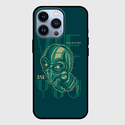 Чехол для iPhone 13 Pro А ты инопланетянин?, цвет: 3D-черный