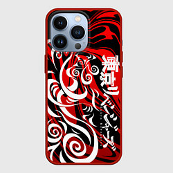 Чехол для iPhone 13 Pro ТОКИЙСКИЕ МСТИТЕЛИ МАНГА, цвет: 3D-красный