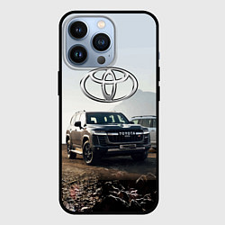 Чехол для iPhone 13 Pro Toyota Land Cruiser 300 Sport, цвет: 3D-черный