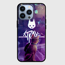 Чехол для iPhone 13 Pro Stray кот games, цвет: 3D-черный