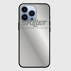 Чехол для iPhone 13 Pro The Platinum Collection - Skillet, цвет: 3D-черный