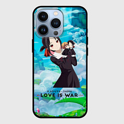 Чехол для iPhone 13 Pro Госпожа Кагуя Love is war Синомия, цвет: 3D-черный