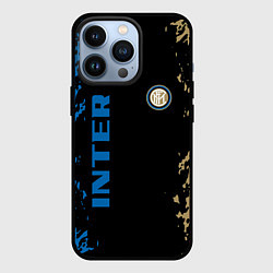 Чехол для iPhone 13 Pro Интер inter, цвет: 3D-черный