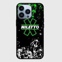 Чехол для iPhone 13 Pro Нилето niletto текстура воды, цвет: 3D-черный