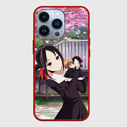 Чехол для iPhone 13 Pro Кагуя - Синомия Love is war Госпожа, цвет: 3D-красный