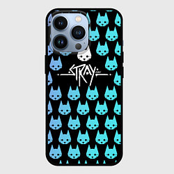 Чехол для iPhone 13 Pro Stray Киберпанк, цвет: 3D-черный