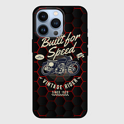 Чехол для iPhone 13 Pro Old vintage moto, цвет: 3D-черный