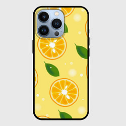 Чехол iPhone 13 Pro Сочные апельсины в разрезе