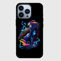Чехол для iPhone 13 Pro Неоновая птица - Арт, цвет: 3D-черный