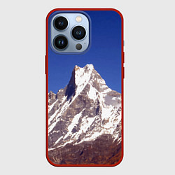 Чехол iPhone 13 Pro Мачапучаре, священная гора - дом бога Шивы, закрыт