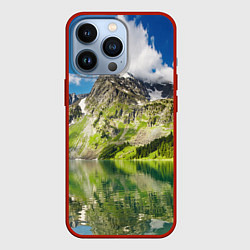 Чехол iPhone 13 Pro Живописное горное озеро