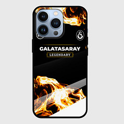 Чехол для iPhone 13 Pro Galatasaray legendary sport fire, цвет: 3D-черный