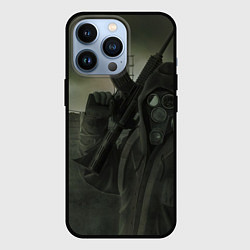 Чехол для iPhone 13 Pro STALKER Бандит В Плаще, цвет: 3D-черный