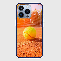 Чехол для iPhone 13 Pro Теннис - рассвет, цвет: 3D-тёмно-синий