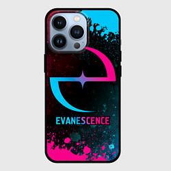 Чехол для iPhone 13 Pro Evanescence - neon gradient, цвет: 3D-черный