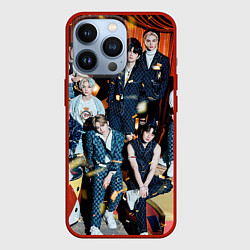 Чехол для iPhone 13 Pro Stray Kids Circus, цвет: 3D-красный