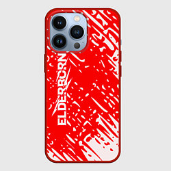 Чехол для iPhone 13 Pro Elderborn краска, цвет: 3D-красный