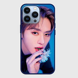 Чехол для iPhone 13 Pro Stray Kids 2nd World Tour Maniac Lee Know, цвет: 3D-тёмно-синий