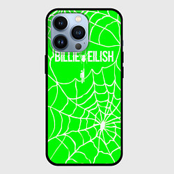 Чехол для iPhone 13 Pro Billie Eilish - паутина, цвет: 3D-черный