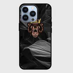 Чехол iPhone 13 Pro Русский Царь зверей Медведь