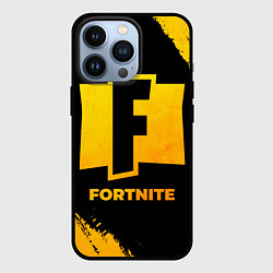 Чехол iPhone 13 Pro Fortnite - gold gradient