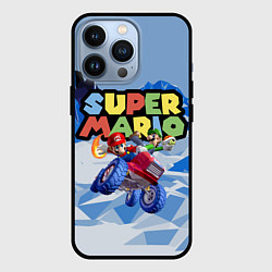 Чехол для iPhone 13 Pro Марио и Луиджи гонщики - Super Mario, цвет: 3D-черный