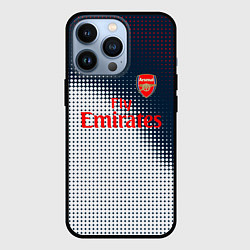 Чехол для iPhone 13 Pro Arsenal logo абстракция, цвет: 3D-черный