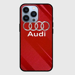 Чехол для iPhone 13 Pro Audi abstraction, цвет: 3D-черный