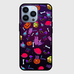Чехол для iPhone 13 Pro Это Хэллоуин, цвет: 3D-черный