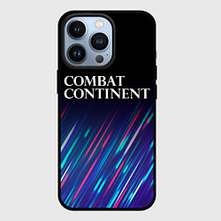 Чехол для iPhone 13 Pro Combat Continent stream, цвет: 3D-черный