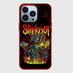 Чехол iPhone 13 Pro Slipknot Monster