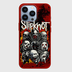 Чехол iPhone 13 Pro Slipknot rock