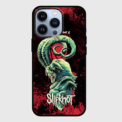 Чехол для iPhone 13 Pro Slipknot - козел, цвет: 3D-черный