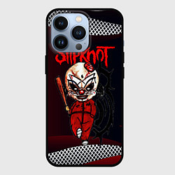 Чехол для iPhone 13 Pro Slipknot бита, цвет: 3D-черный