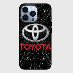 Чехол для iPhone 13 Pro Тойота, эмблема, автомобильная тема, цвет: 3D-черный